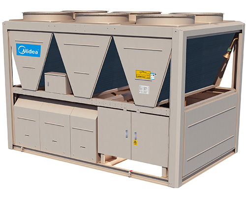 美的超低溫螺桿式熱泵機(jī)組